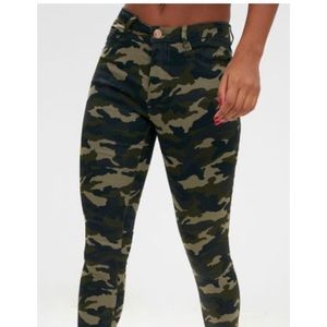 Skinny Camouflage jeans